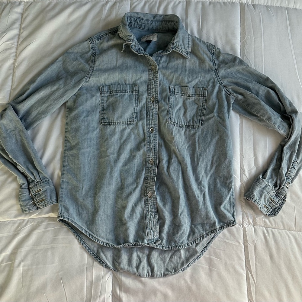 Blue Denim Shirt